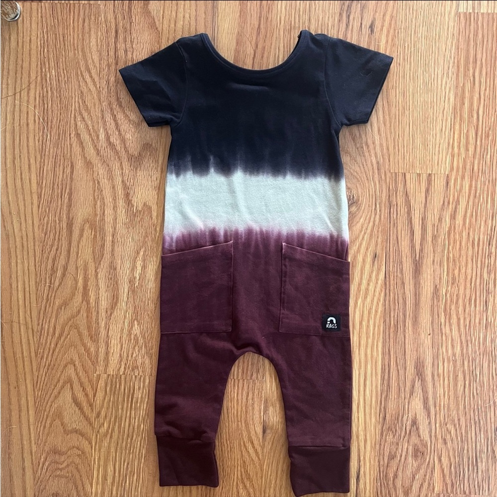 Rags tie dye romper